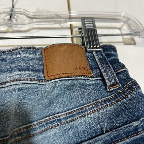 NWT Aeropostale Jorts High Rise Midi Seriously Stretch Size 000 - Picture 7 of 9